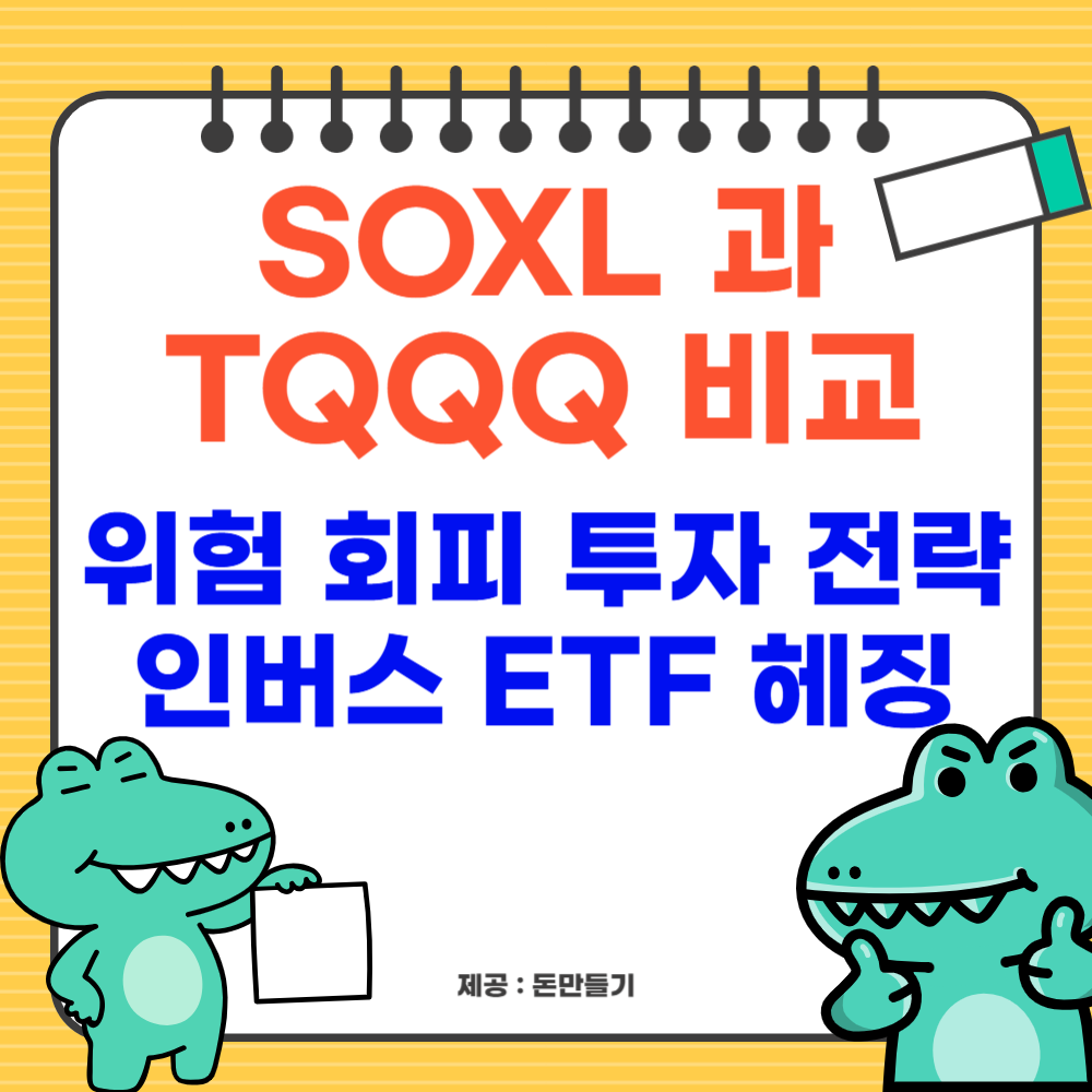 SOXL, TQQQ 비교, 투자 전략