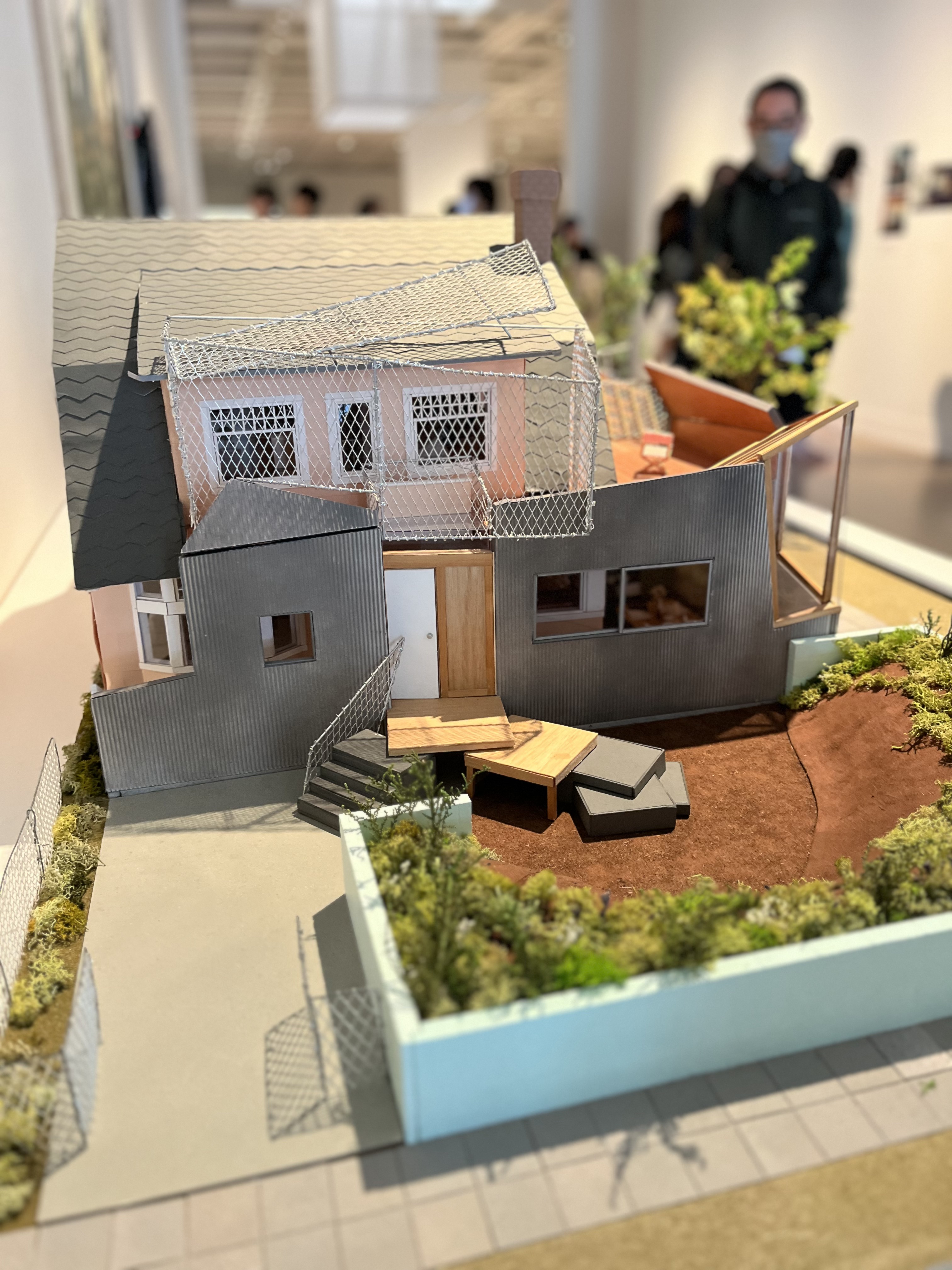 프랭크 게리 자택 게리 하우스 건축 구조 모형