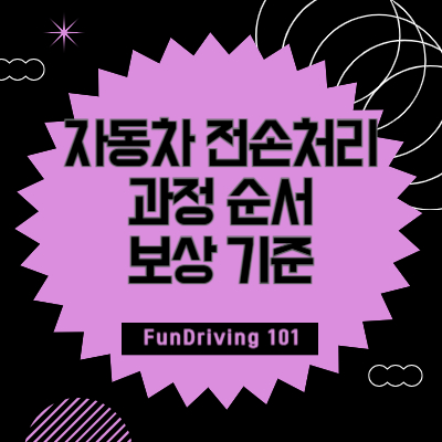 자동차 전손처리 과정 순서 및 보상 기준