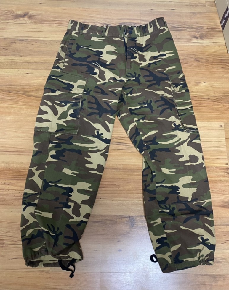 위캔더스 WKNDRS 카모 카고 팬츠