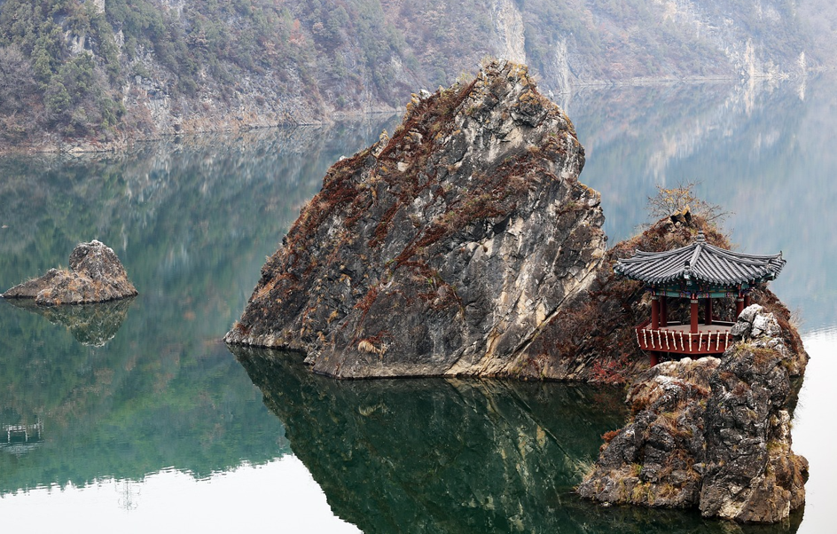 단양의 도담삼봉