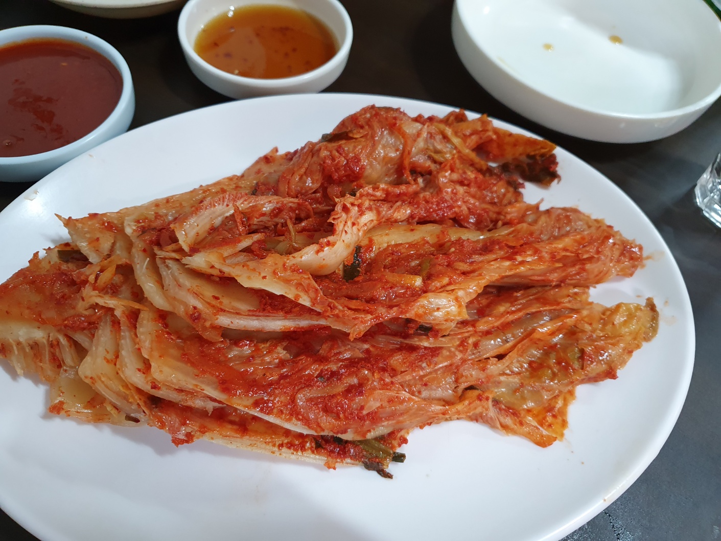 서울 홍어 맛집 &quot;건대 안주나라&quot;의 묵은지