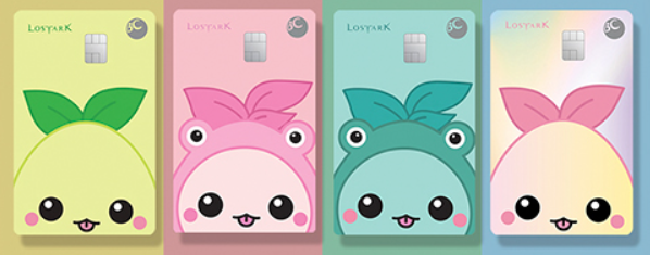 BC카드의 로스트아크 카드 디자인 (모코코)