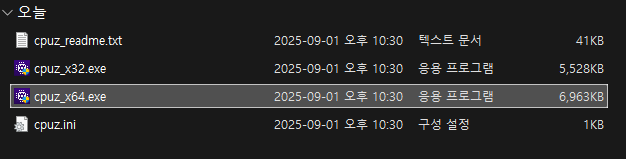 실행파일