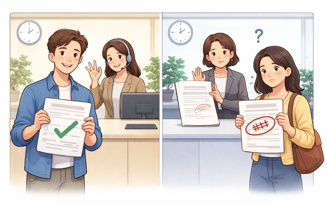 주민등록등본, 왜 어떤 사람은 한 번에 통과하고 어떤 사람은 계속 반려될까?