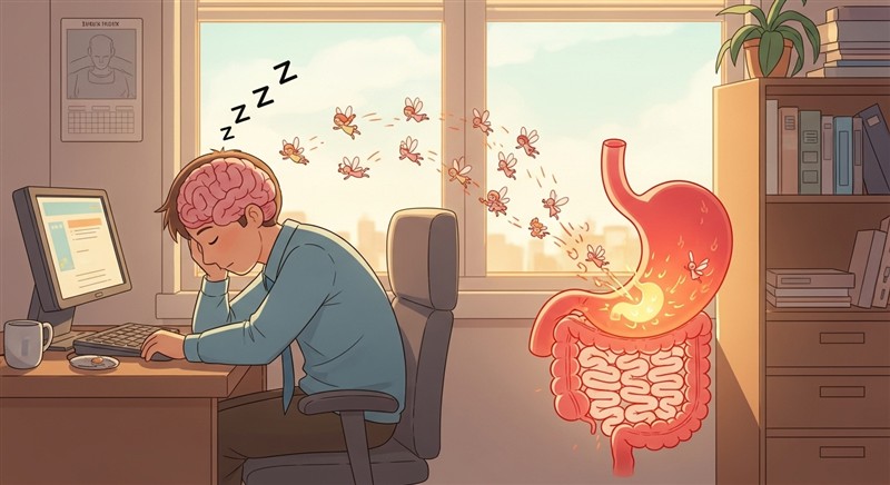 밥 먹고 나면 왜 졸음이 쏟아질까? (식곤증의 원리)
