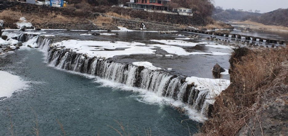 겨울 협곡 트레킹 명소 철원 