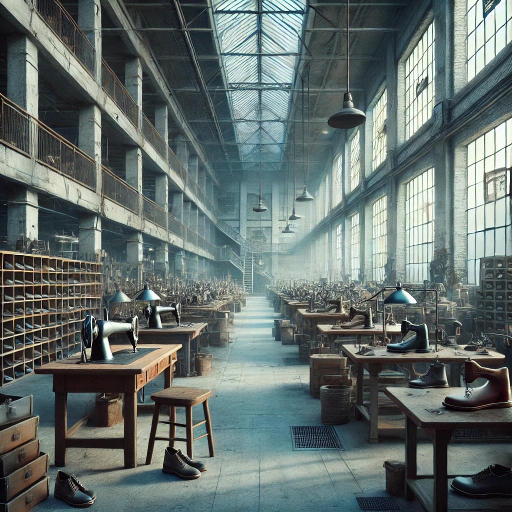 폐업위기에 처한 구두공장