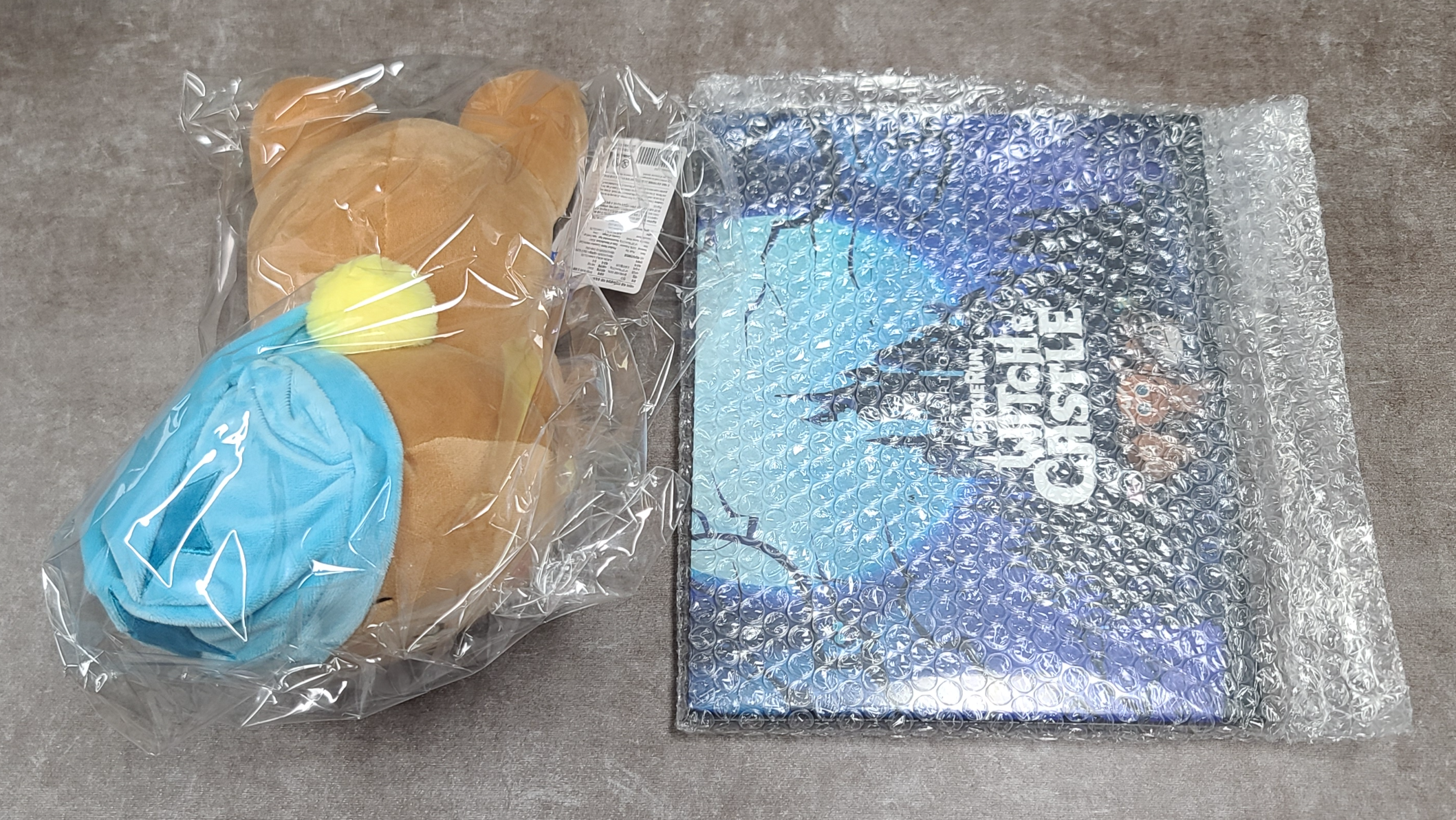 데브시스터즈 쿠키런 마녀의성 아트북 두더지택배박스 쿨쿨이인형