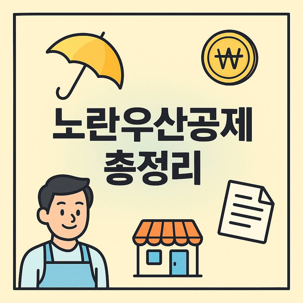 노란우산공제 단점부터 해지 시 세금까지, 사장님이 꼭 알아야 할 핵심 총정리