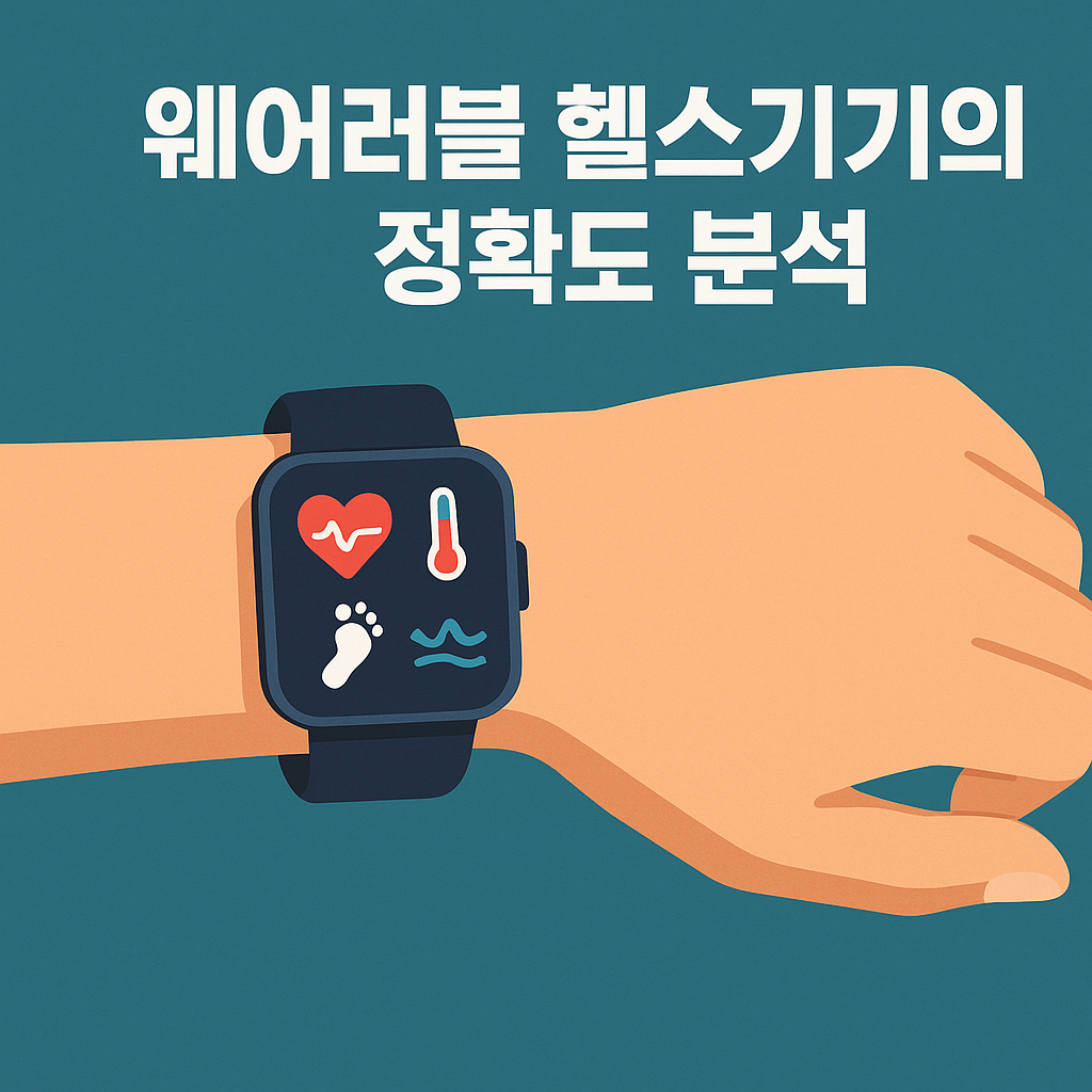 웨어러블 헬스기기의 정확도 분석