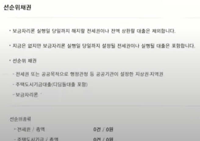 특례보금자리론 선순위채권정보 등록