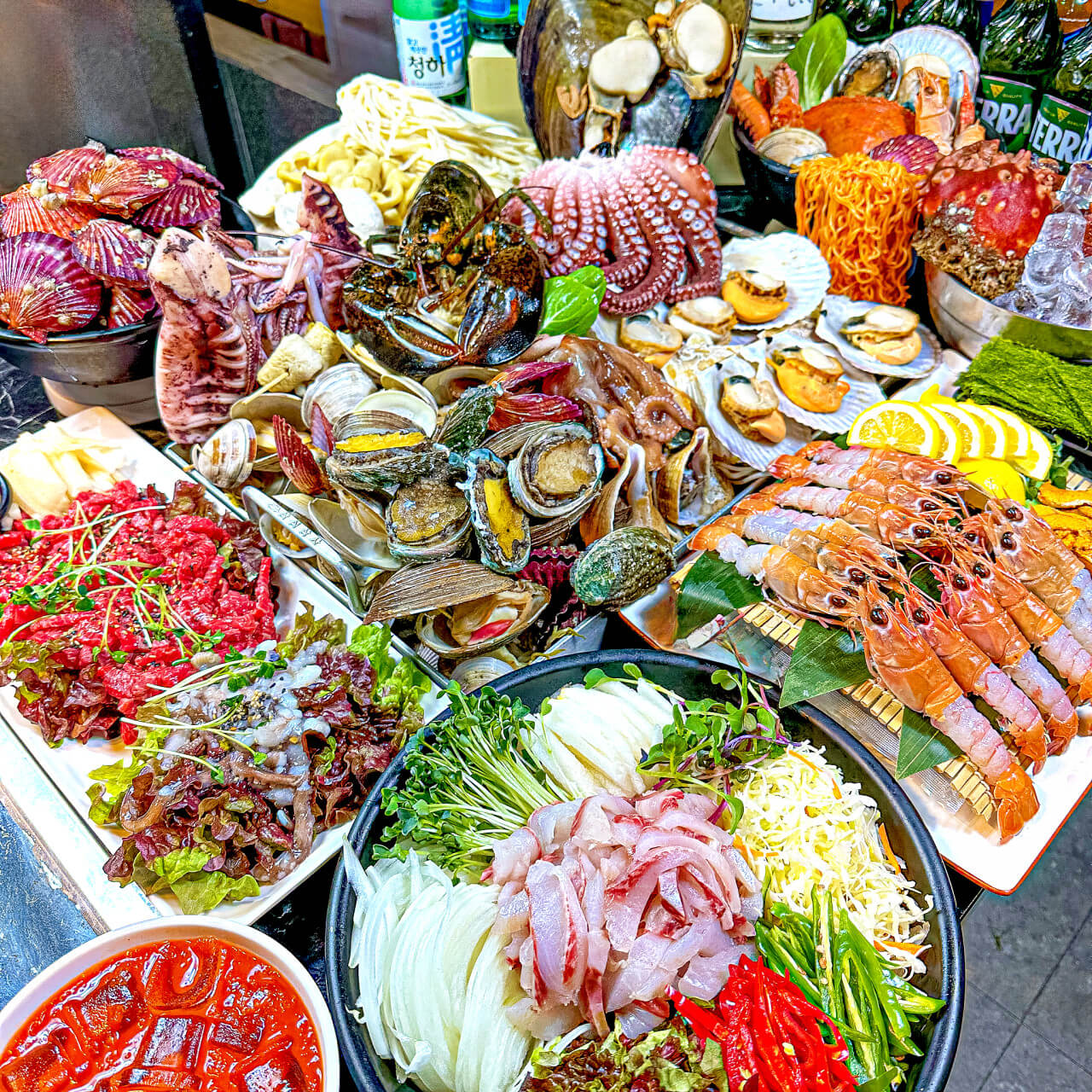 생방송투데이 오픈런빨라야 먹는다! 원주 조개구이 조개찜 맛집 통큰조개회