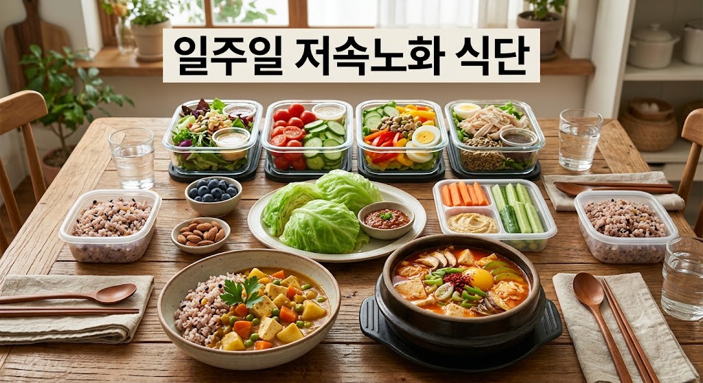 저속노화 식단