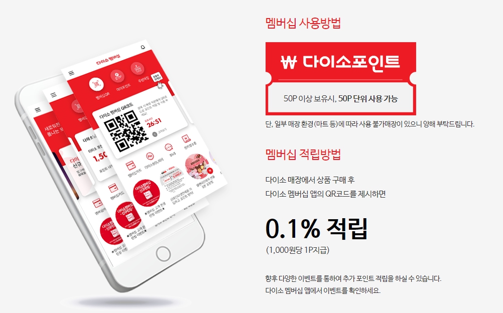 다이소 포인트 적립방법 및 적립조건, 사용 방법 완벽 가이드