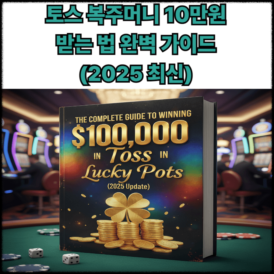 토스- 복주머니- 10만원- 받는 법