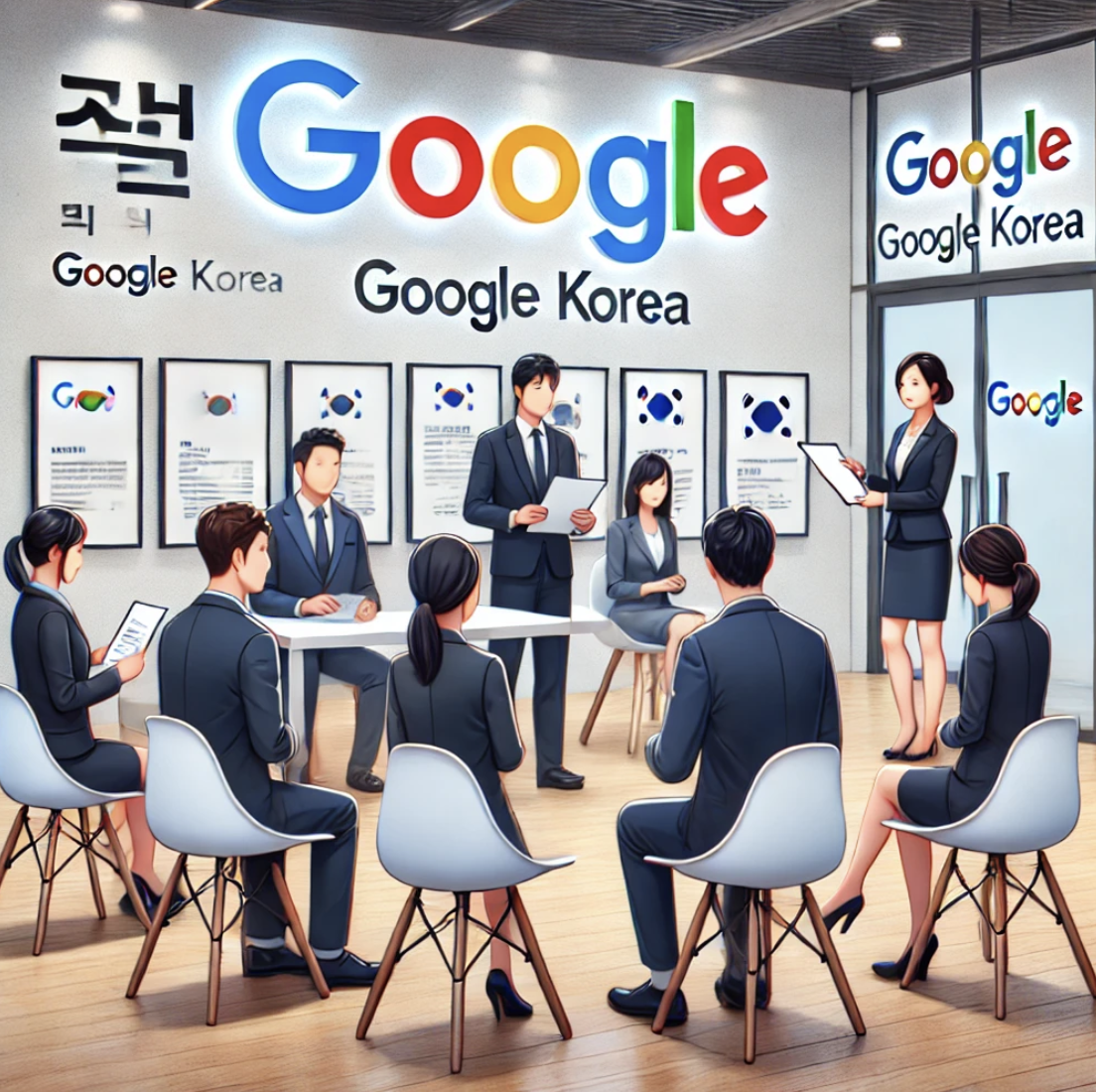구글 취업 관련 사진