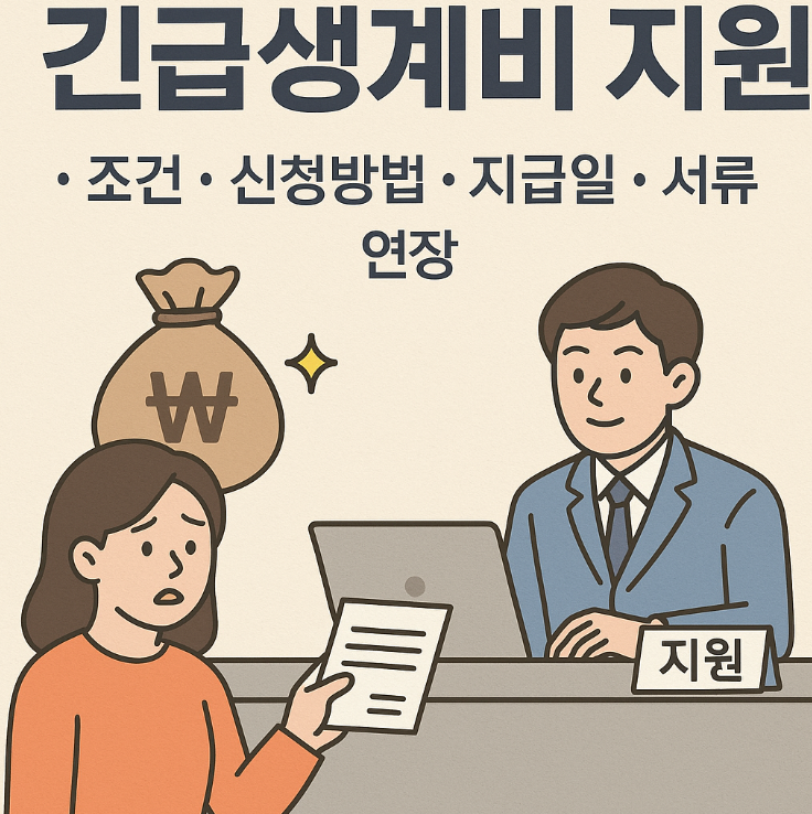 긴급생계비지원