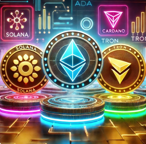 솔라나 트론 에이다 관련이미지