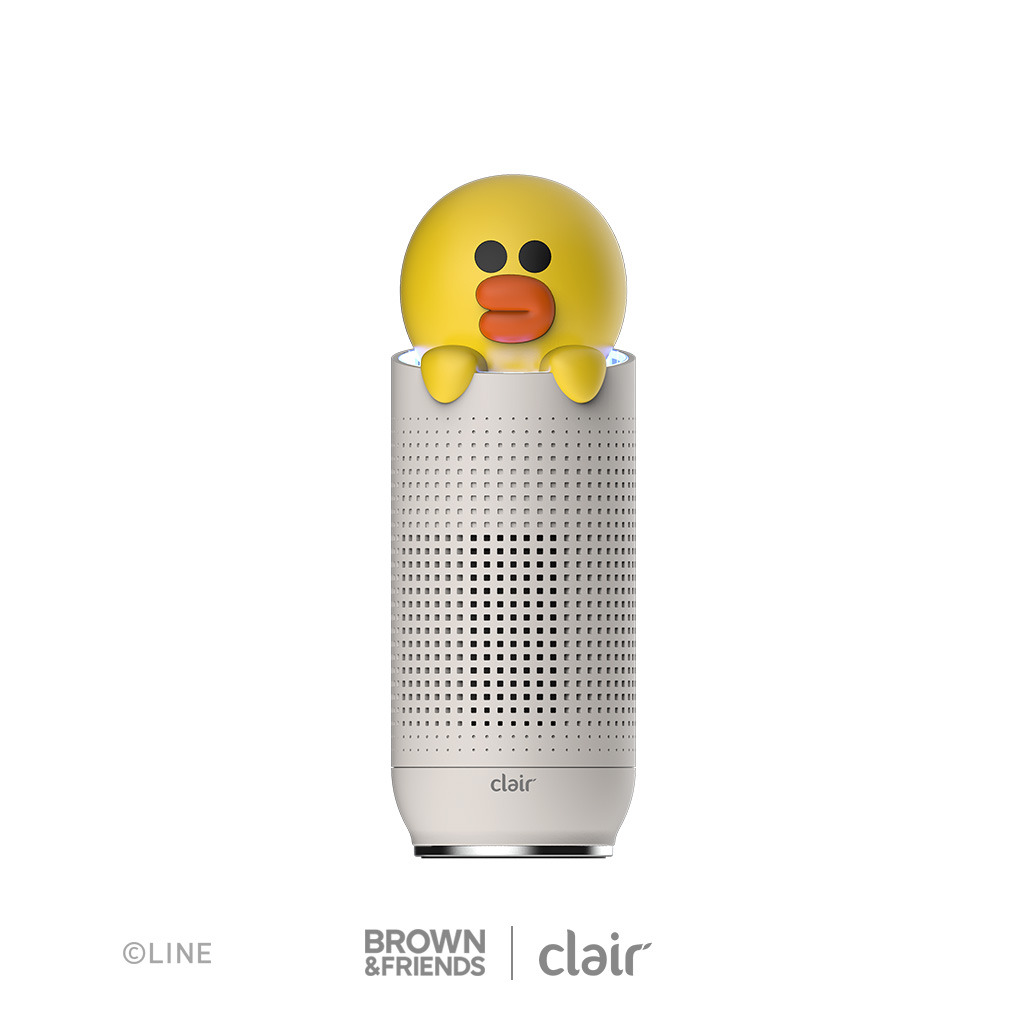 클레어 링 차량용 공기청정기 원형 디자인 이미지