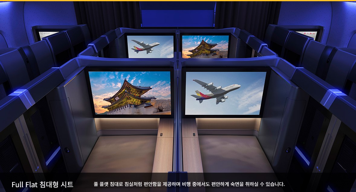 아시아나항공 비즈니스석