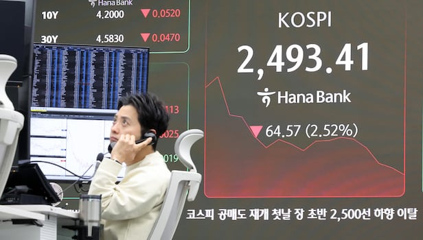 급락의 원인 분석