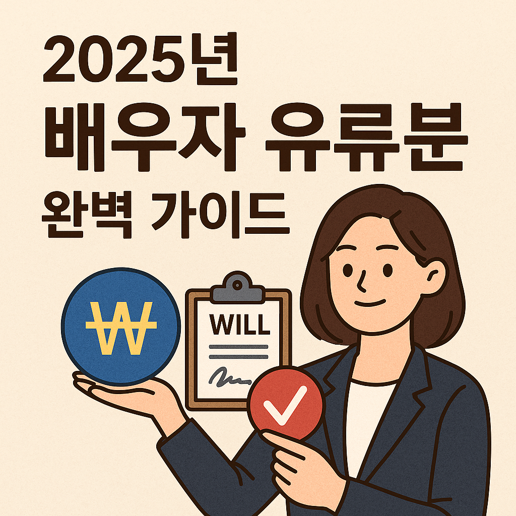 2025년 배우자 유류분 완벽 가이드! 유류분 개념과 법적 권리, 상속 절차, 분쟁 예방, 실제 사례까지 한눈에 정리했습니다.