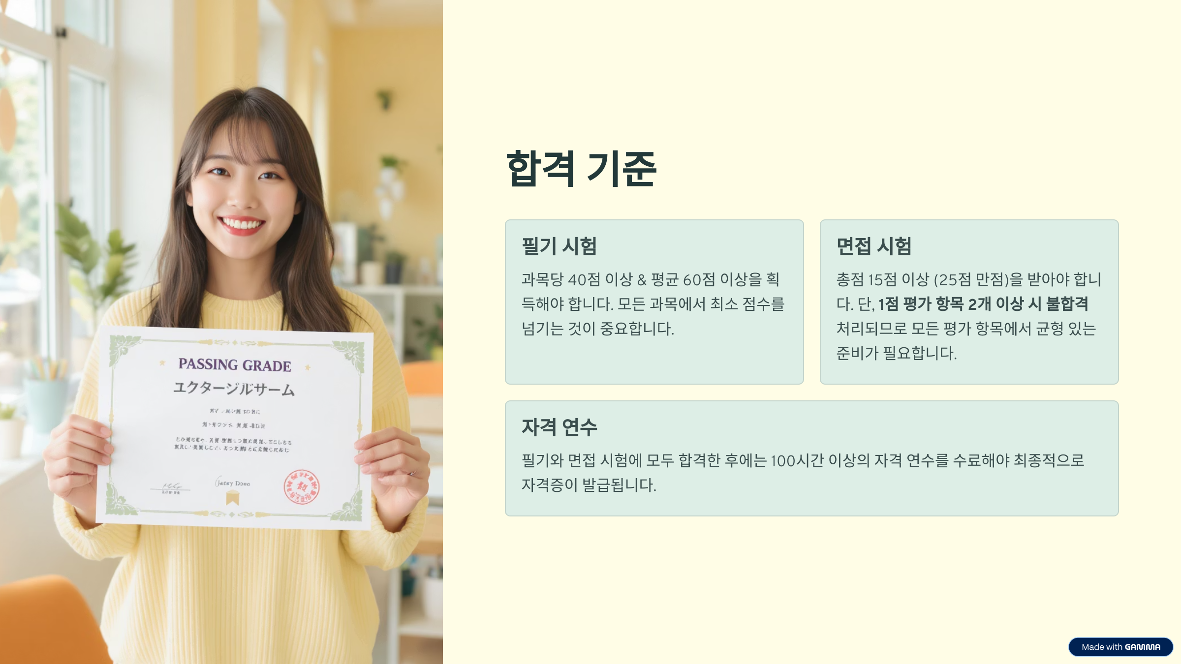 청소년상담사 3급 자격증 응시자격 시험과목