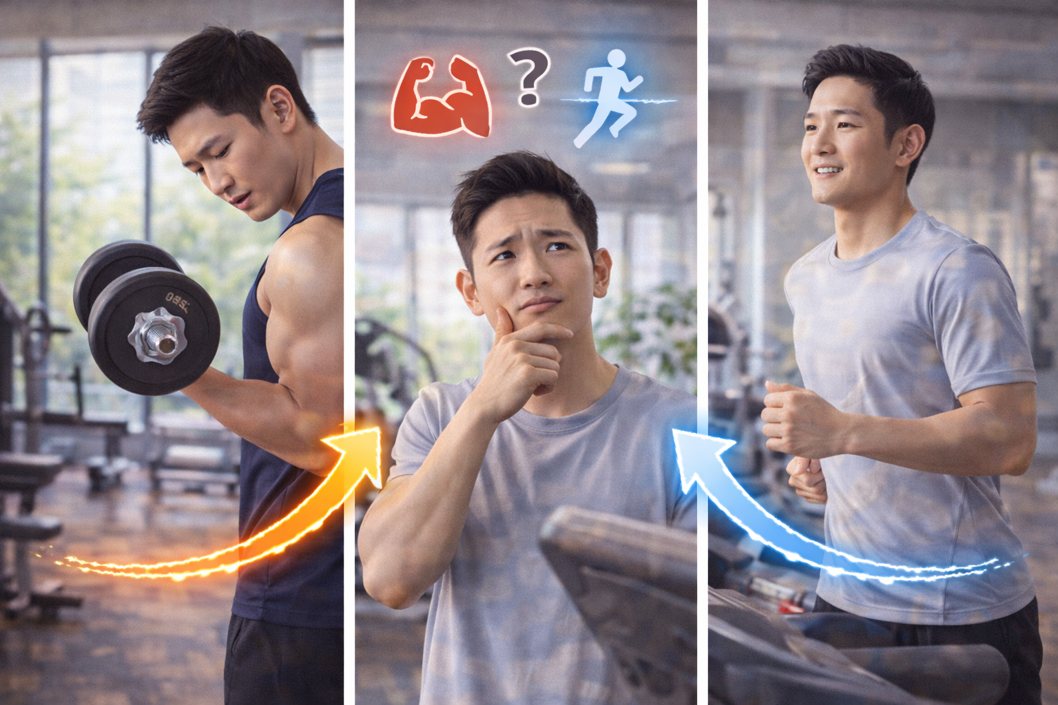 근력먼저? 유산소먼저?체지방 감량을 위한 운동 순서의 정답과 관련 사진