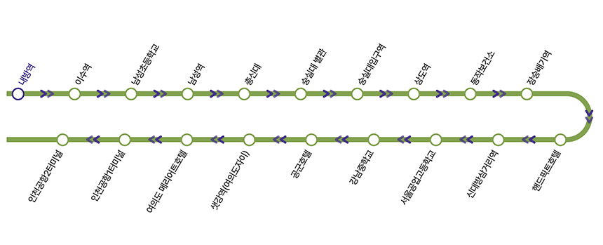6019번-공항버스-노선도