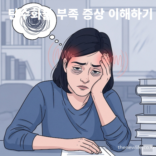 탄수화물 부족 증상 이해하기 - 피로감, 집중력 저하, 우울감 등 다양한 영향
