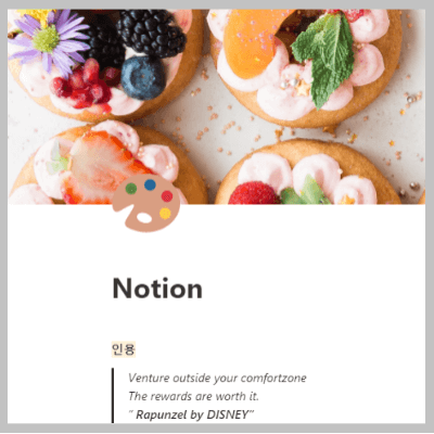 노션페이지디자인
