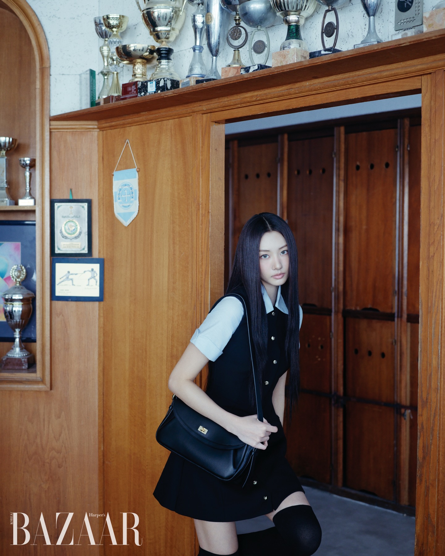 미야오 가원 산드로 하퍼스 바자 4월호 화보 | 인스티즈