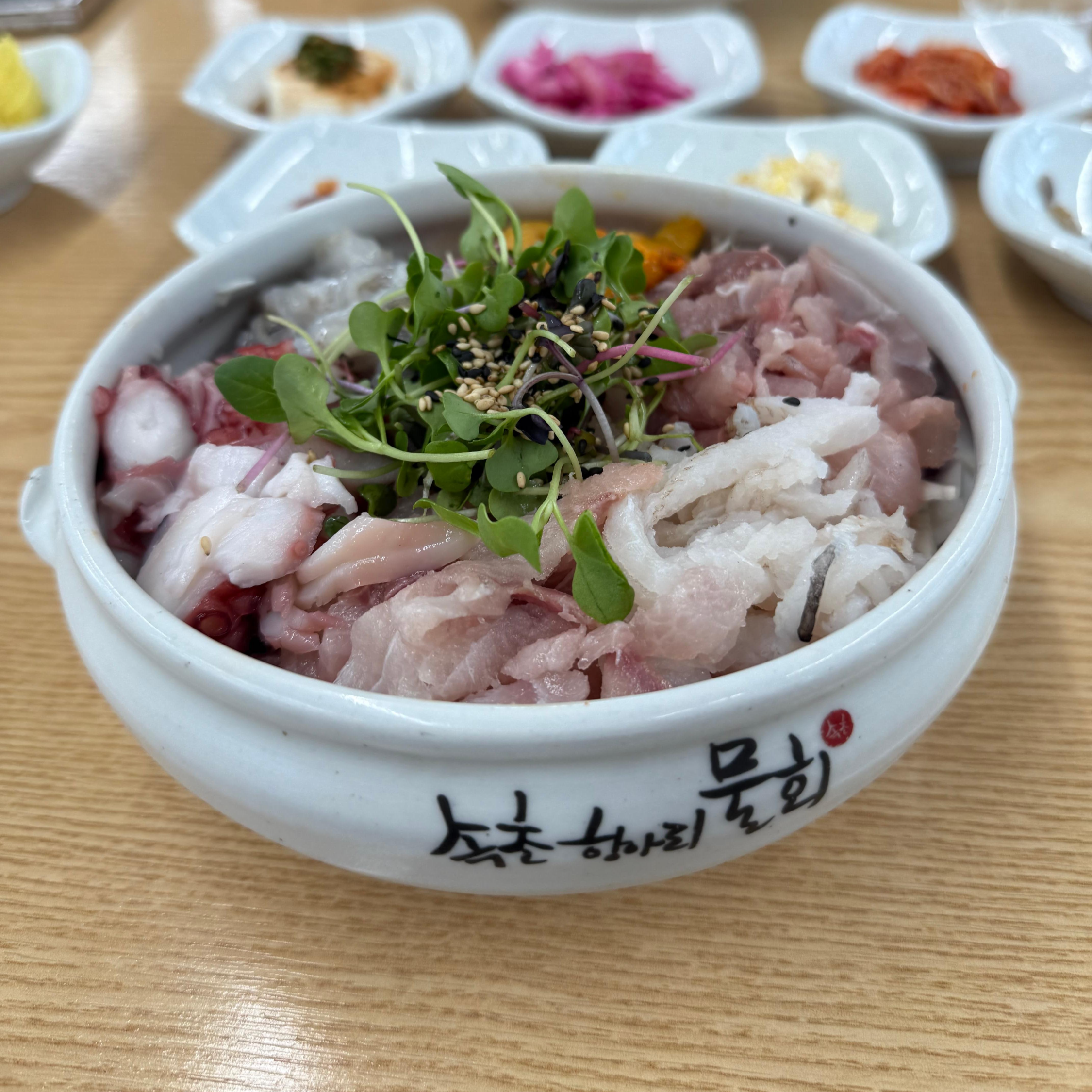 속초 물회 맛집 추천! 속초 유명물회집!! 항아리물회