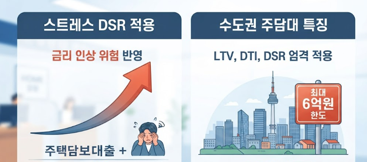 DSR 규제 강화 대출 한도