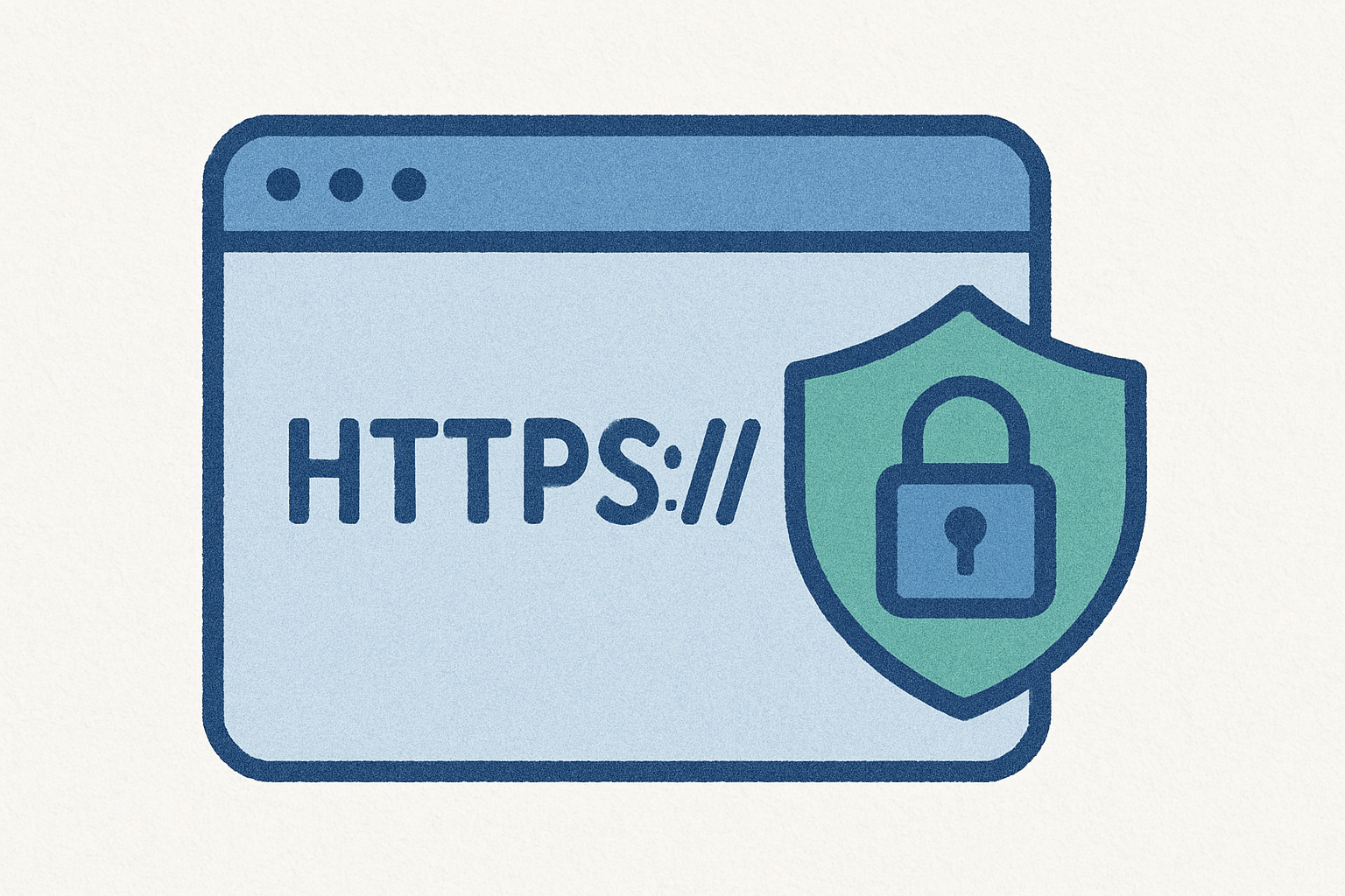 HTTPS 보안 관련 이미지