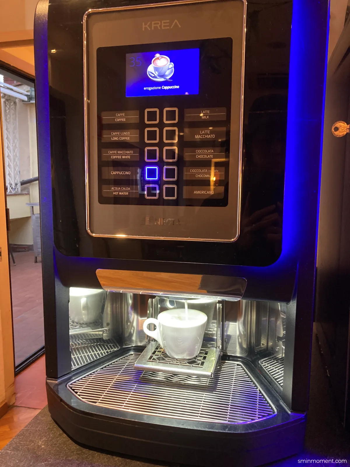 라우루스알두오모호텔-조식메뉴-카푸치노-매일아침-맛있어