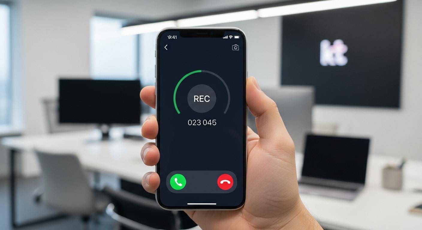 kt 아이폰 통화녹음 출시