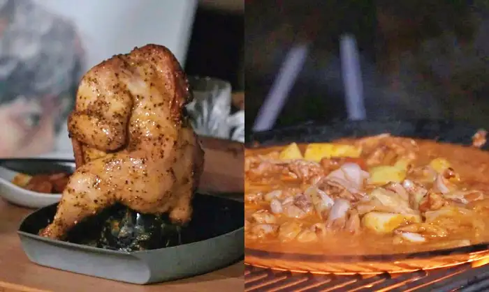 나혼산 나혼자산다 기안84 천정명 캠핑 안주 닭구이 추천 비어캔치킨 비어치킨 화료 바베큐 에프 에어프라이어 레시피 만드는 방법 소개
