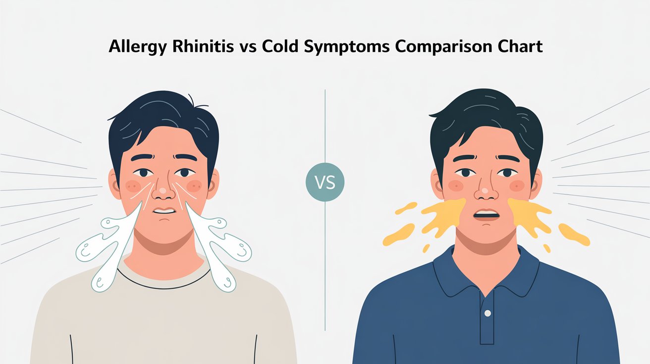 ‘콧물의 상태’를 관찰하라