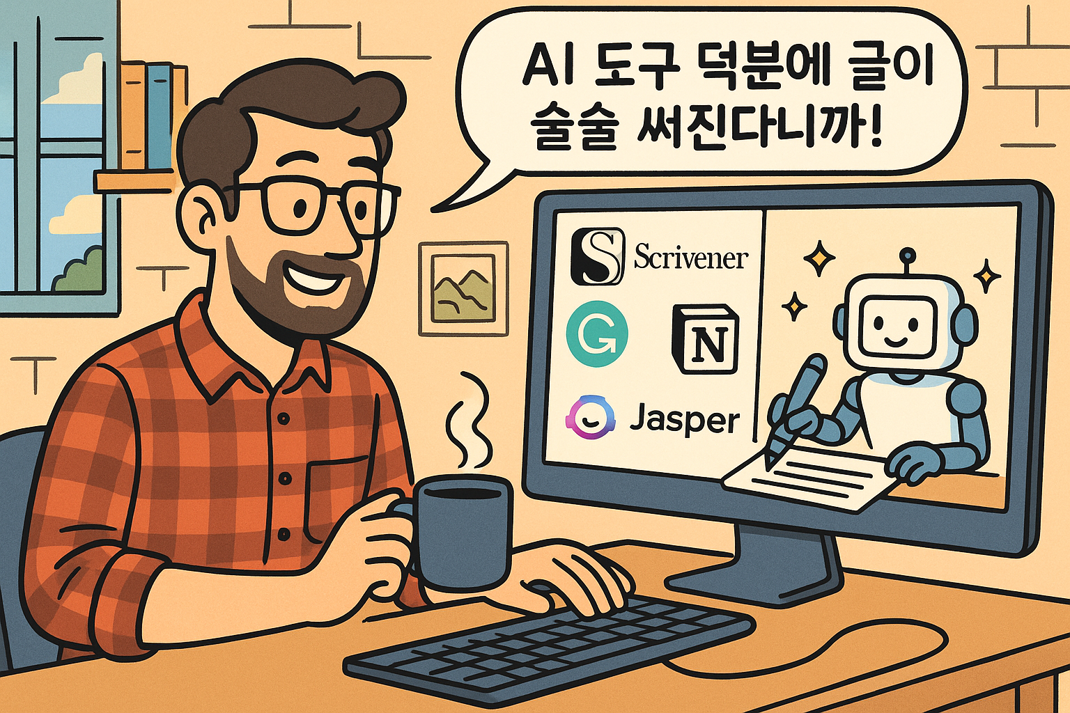 미국 작가들이 선택한 문서 자동화 툴