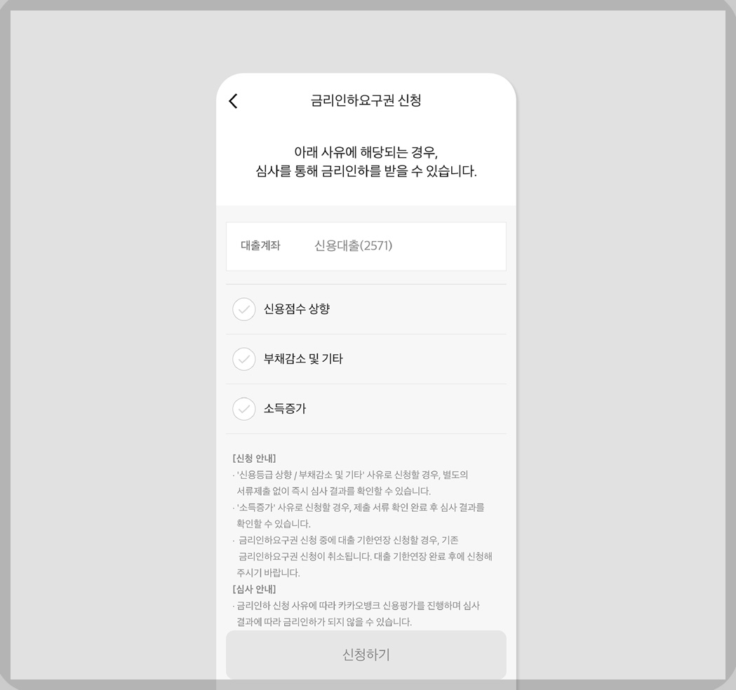 금리인하요구권 사용 방법