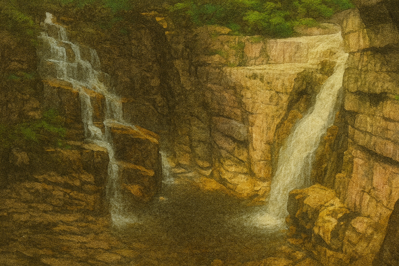 무릉계곡은 웅장한 기암괴석과 맑은 계곡수가 조화를 이루는 대표 시작지