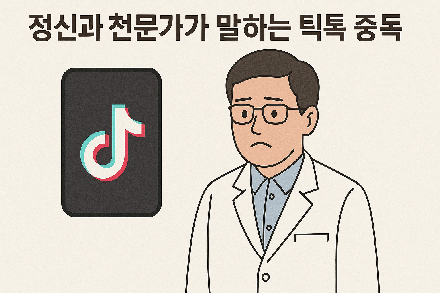 정신과 전문가가 말하는 틱톡 중독