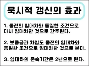 주택 묵시적 갱신 후 계약 해지 방법_26