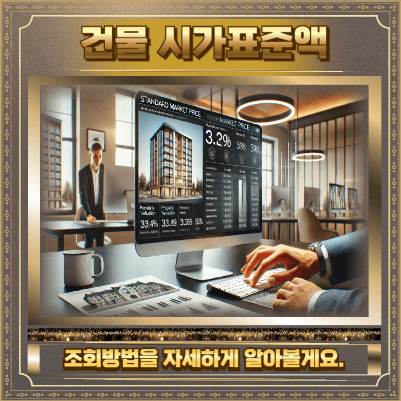 건물 시가표준액 조회방법