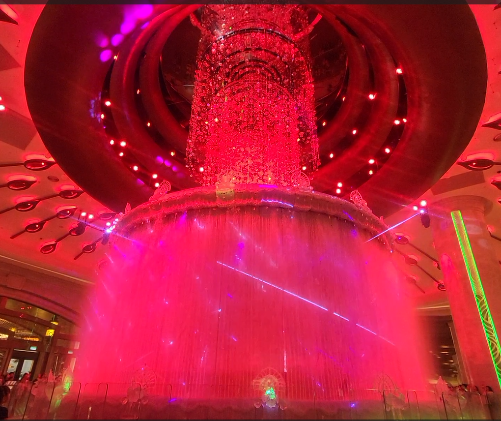 마카오 갤럭시 호텔 다이아몬드 쇼 시간 ! 아이와 함께 본 화려한 무료 공연