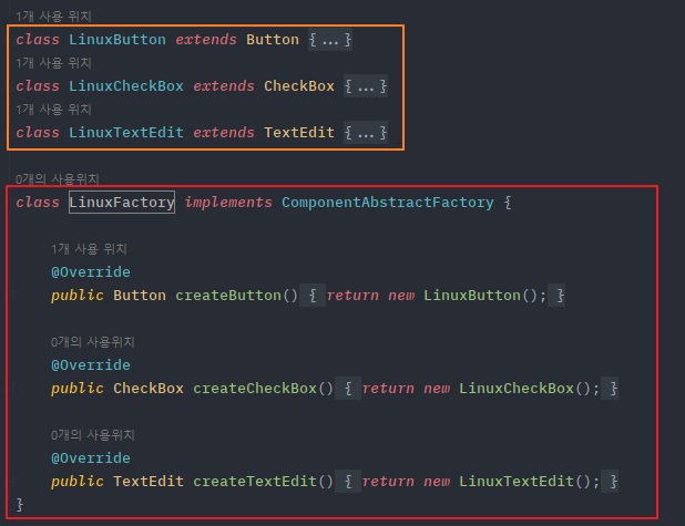 Abstract-Factory-pattern