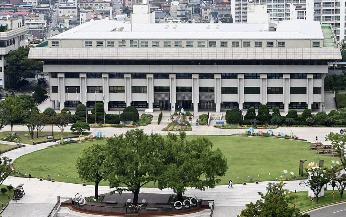 인천시청건물사진