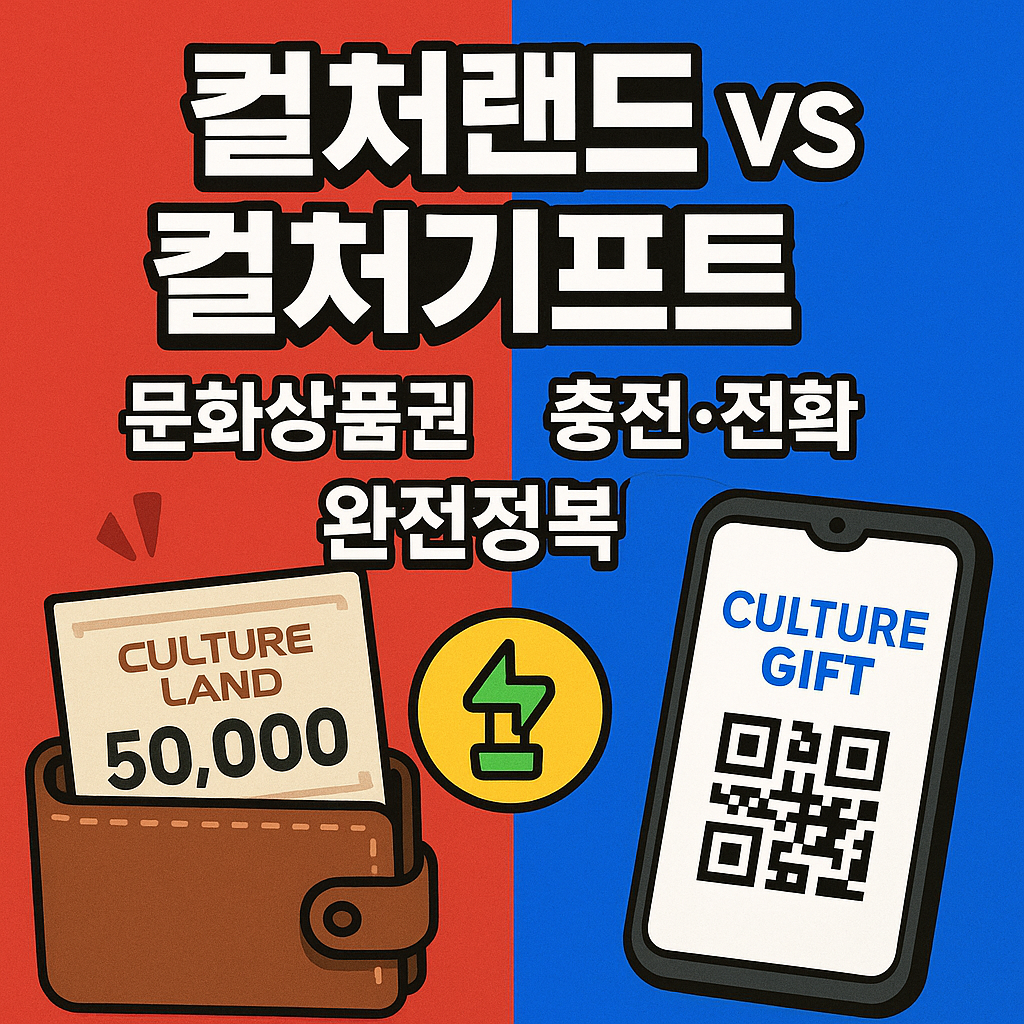 모바일·지류 문화상품권 충전·전환